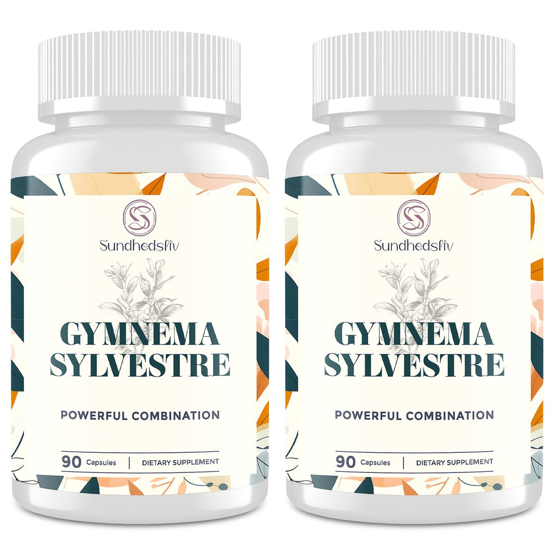 Sundhedsliv 16 in 1 Blxxd Sugr Effective Gymnema Sylvestre Supplement 2100MG | with Berberine, Cinnamon, Bitter Melon | Vitamins, Magnesium & Chromium | 2Pack Sundhedsliv Au supplements