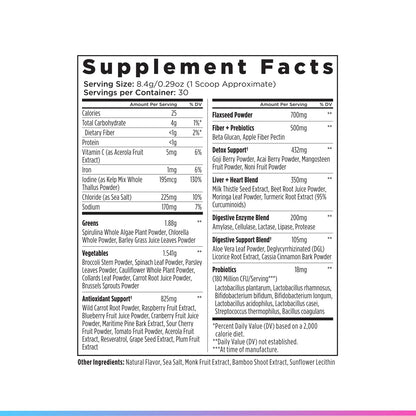 Livingood Daily Greens & Superfood Powder, Super Greens for Gut Health, Green Juice Powder with Spirulina, Chlorella, and Digestive Enzymes, Probiotics for Digestive Support, Chocolate, 30 Servings Livingood DailyAu supplements