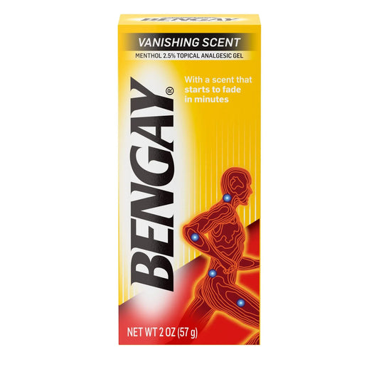 Ben Gay Vanish Scnt Size 2z Bengay Non-Greasy Vanishing Scent Pain Reliever Gel, Pack of 3 Johnson & JohnsonAU supplements