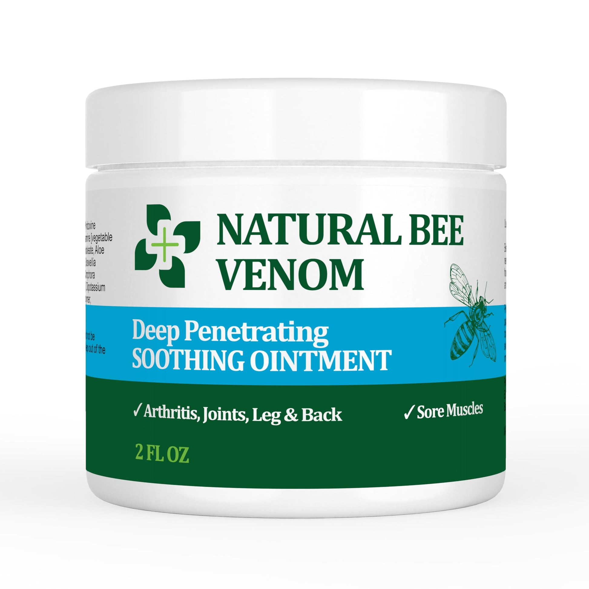 PIBIOOMAP Bee Venom Serum Joint & Muscle & Bone Cream, Pure Natural Ingredients, Fast Acting, Relief Back, Shoulder, Back, Neck, Hands, Elbows, Feet, Leg, Knees, Ankle, for Adults, Elderly PIBIOOMAP Au supplements