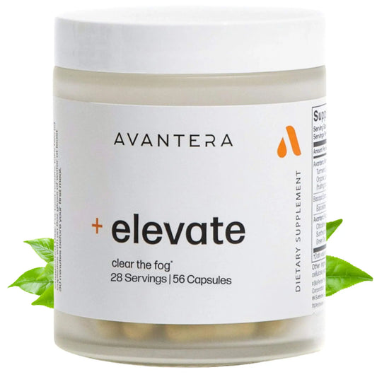 Avantera Elevate Premium Nootropic Supplement - Beat Brain Fog - Best Focus Supplements for Memory & Focus Support - Energy Without Crash AvanteraAU supplements