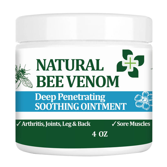PIBIOOMAP Natural Bee Venom Joint & Muscle & Bone Release Oniment - Homeopathic Remedy - Fast Acting Release for Back, Neck, Hand, Feet, Knee, Muscle, Shoulder, Nerve, Ankle, Foot PIBIOOMAPAU supplements