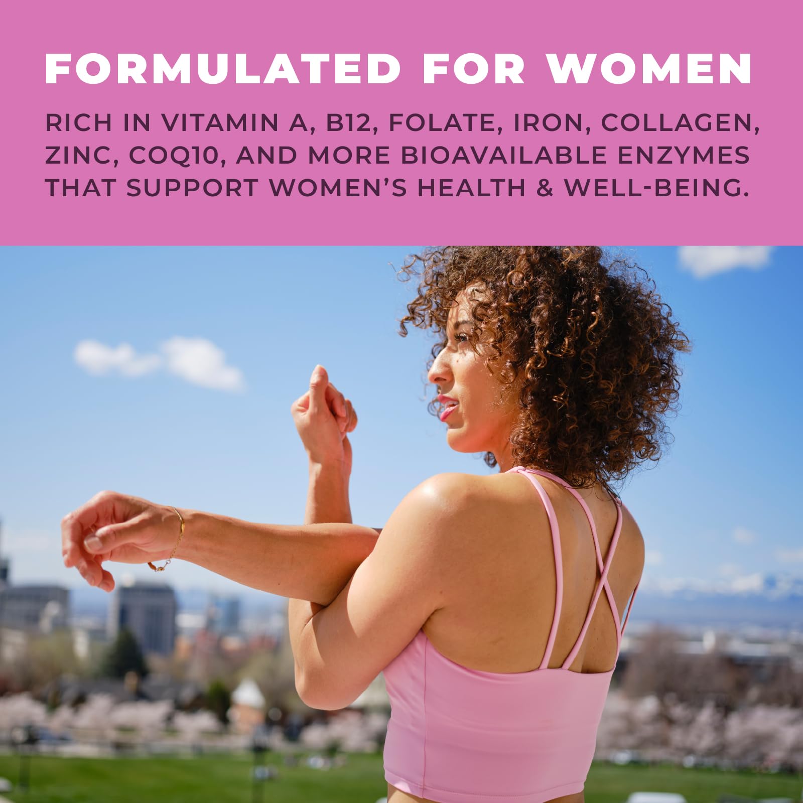Beef Organ Supplement for Women - Beef Liver, Kidney, Heart and Uterus Tissue, Supports Women's Overall Energy and Health - Pasture Raised in New Zealand - No Fillers or Flow Agents - 120 Capsules Left Coast Performance Au supplements