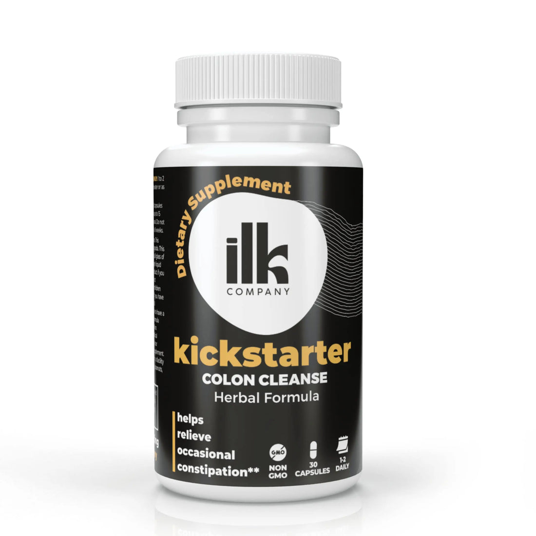 ILK COMPANY Made in USA Herbal Colon Cleanse Capsules - Non GMO - Gluten Free Capsules ILK COMPANY uk supplements