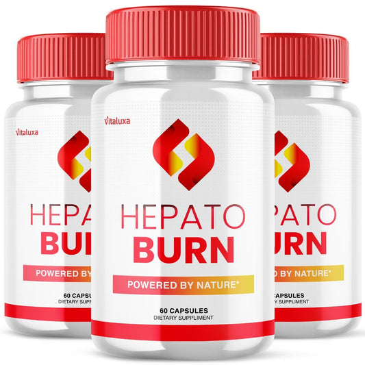 (3 Pack) Hepato Burn Capsules - HepatoBurn Supplement Pills Advanced Formula Wait Premium Blend All Natural Loss Support for Men Women, Hepataburn Reviews Maximum Strength Burner Health (180 Capsules) VitaluxaAu supplements