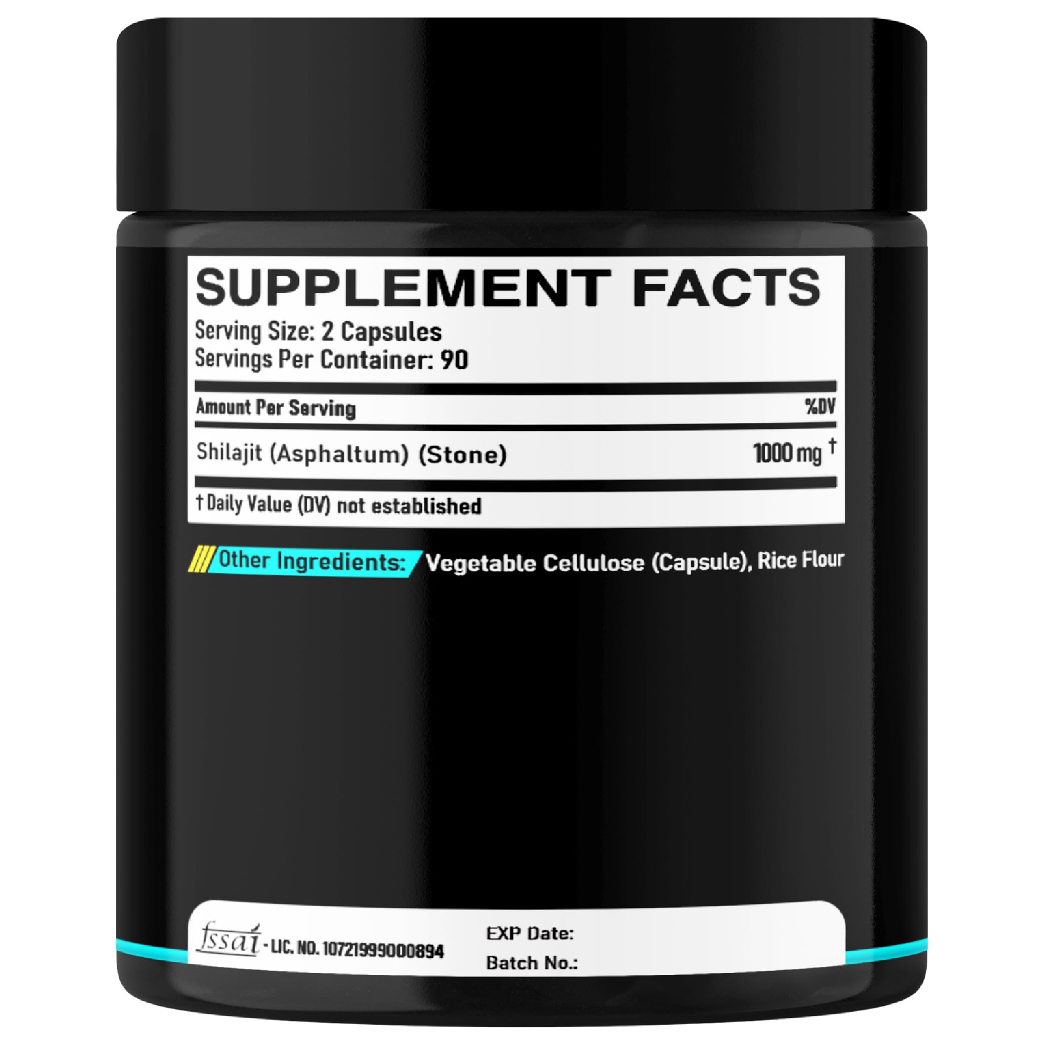 DEDICAD 1000Mg Shilajit Capsules - 180 Counts - Shilajit Supplement for Body Balance, Heart, Brain & Immune Health Support - Contains Natural Fulvic, Humic Acid & 85 Others DEDICAD Au supplements