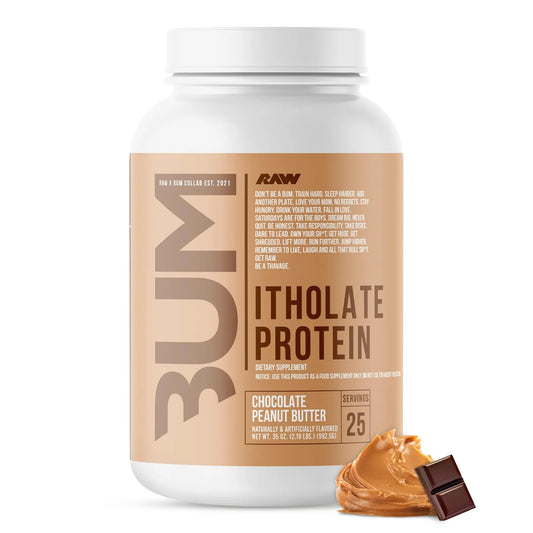 RAW Whey Isolate Protein Powder, Chocolate Peanut Butter (CBUM Itholate) - 100% Grass RAWAU supplements