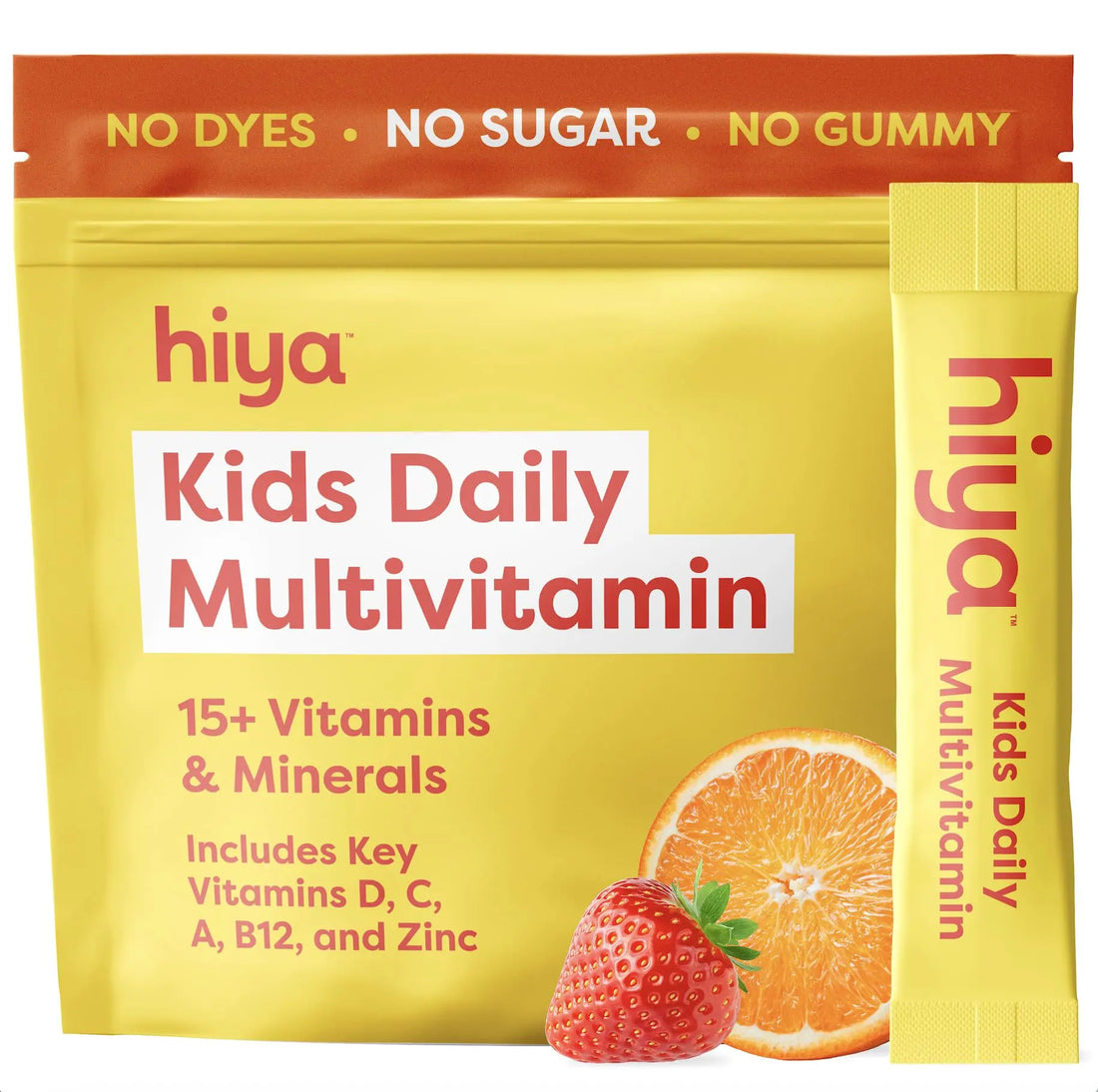 Hiya Kids Multivitamin – 15+ Essential Vitamins & Minerals with Fruits & Veggies for Ages 2+, Supports Growth, Development & Immune HIYA AU supplements