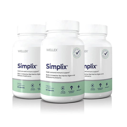 Simplix | Natural Supplement to Strengthen The Immune System | Respond to Outbreaks | Source of Highly Researched Mushroom & Seaweed Polysaccharides 60 Veggie Capsules (3 Pack) (180 Count) PapillexAu supplements