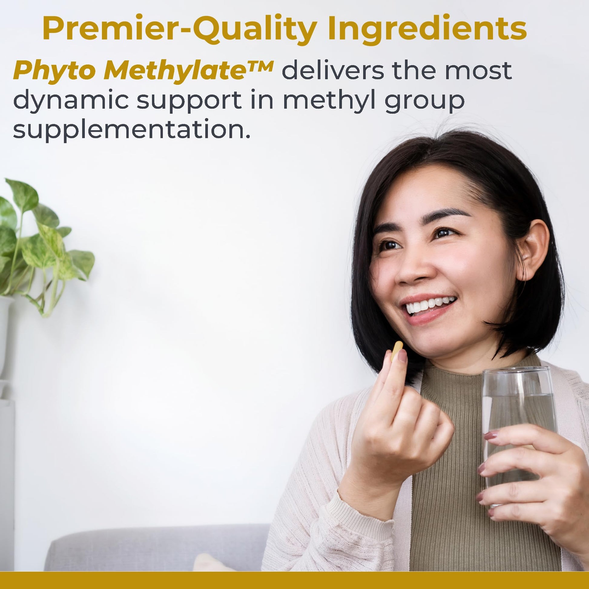 Premier Research Labs Phyto Methylate - B Vitamin Supplement - Supports Methylation, Detox, Brain & Heart Health - 5-MTHF & P5P - 60 Plant-Source Capsules Premier Research Labs Au supplements