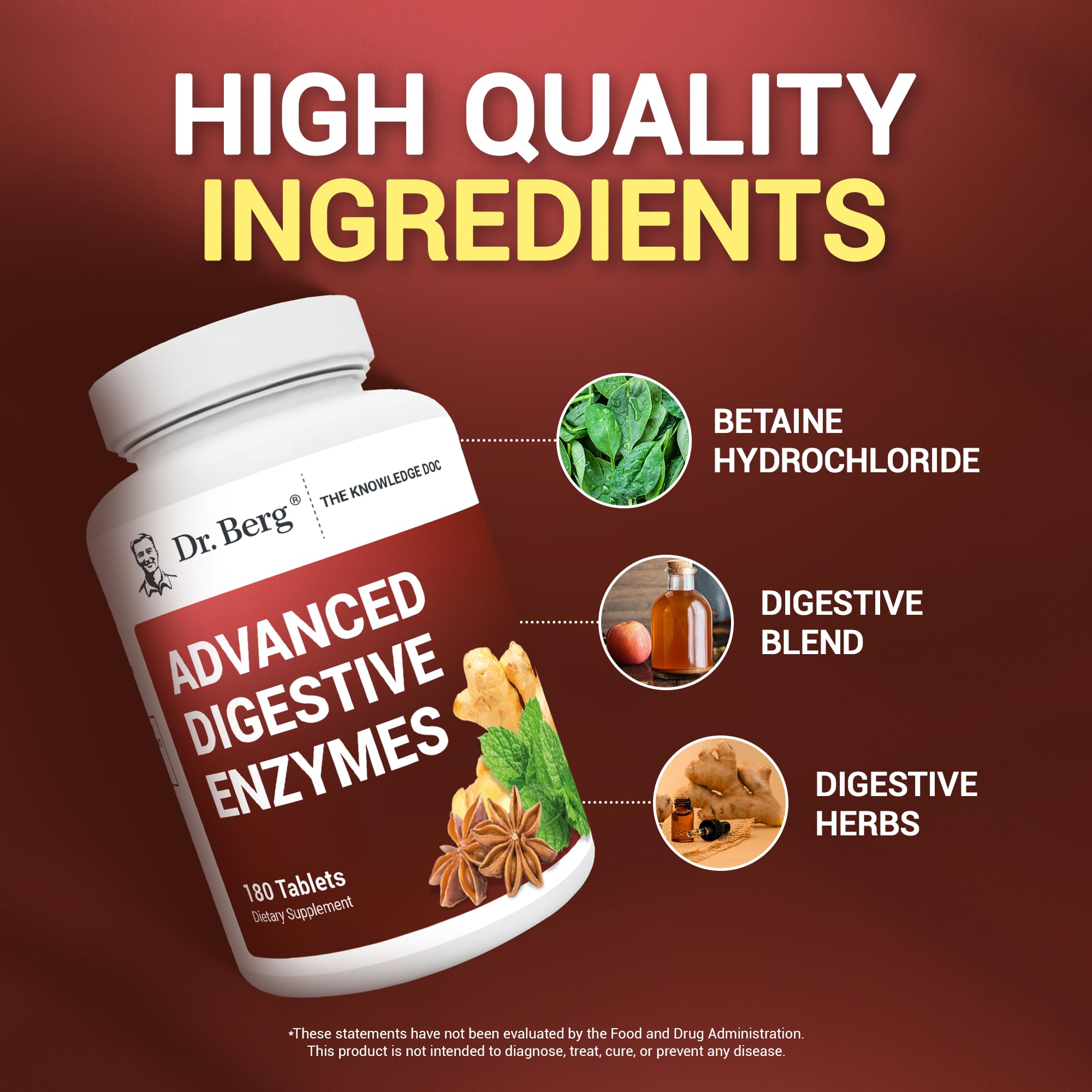 Dr. Berg Advanced Digestive Formula with Apple Cider Vinegar - Includes Digestive Health Dr. Berg Nutritionals Au supplements