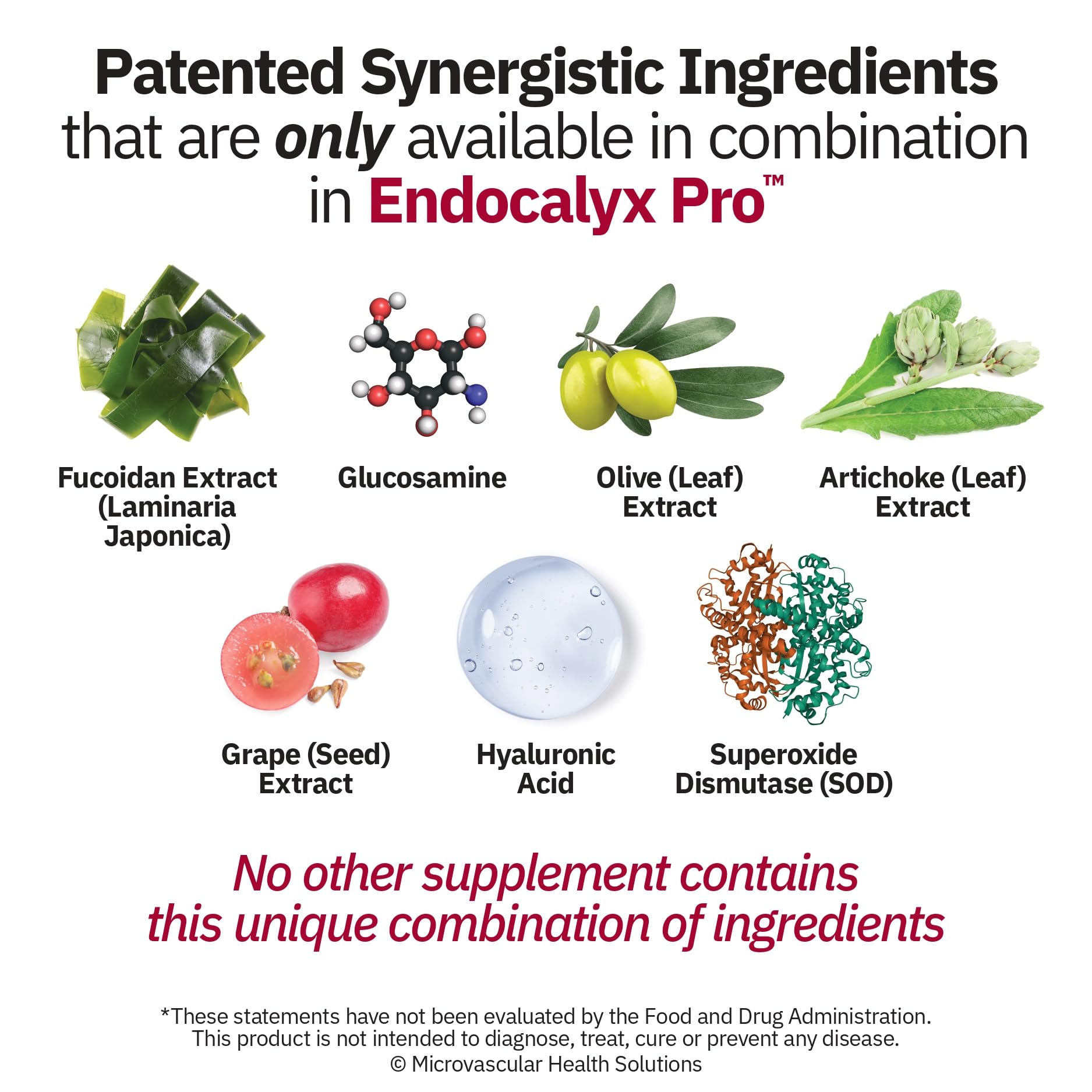 MYBODYRX Endocalyx Pro Supplement – Endothelial Glycocalyx Support 120 Capsules - Vascular & Microcirculation Health – Clinically-Studied – Patented – Supports Nitric Oxide Functions MYBODYRX Au supplements
