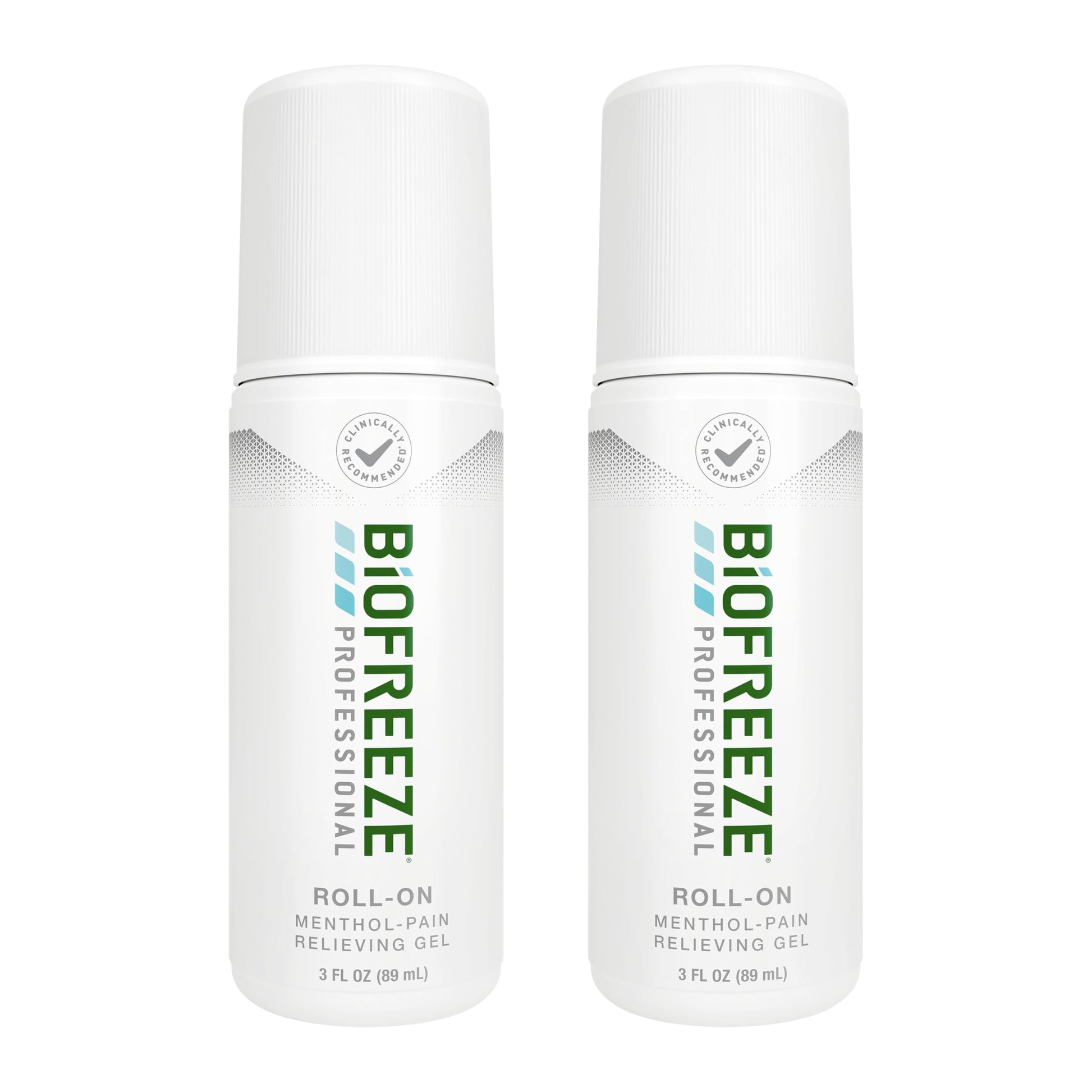 Biofreeze Professional Pain Relief Roll On, Knee & Lower Back Pain Relief, Arthritis Pain Reliever, Neck Pain Relief, Cooling Joint Pain Relief, Roll-On Menthol Gel 3 Fl Oz (Pack of 2) Biofreeze Au supplements