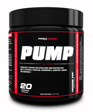PROCCOR Pump - Stim Free, Fully Clinically Dosed, Scientifically Formulated Performance PROCCOR Au supplements