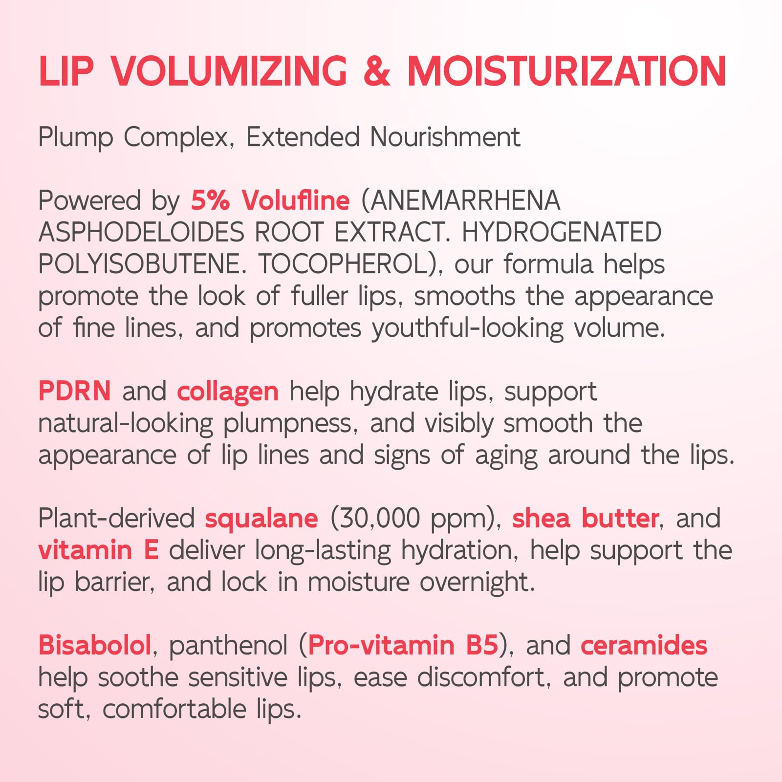 YouthVibe Lip Mask Overnight Moisturizing - Nourish & Hydrate, Antioxidants, 5% Volufiline, Vitamin E, Shea Butter, PDRN & Collagen Sleeping Lip Treatment for Dry, Chapped Lips YouthVibe Au supplements