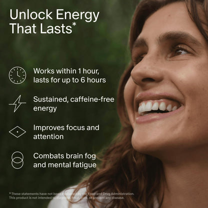 Seed AM-02 Energy + Focus - Daily Nootropic Supplement for Women & Men - Fast-Acting & Sustained Energy for Up to 6 Hours - Caffeine-Free Vegan & Shelf-Stable - 30 Capsules (30-Day Supply) Seed buy supplements Au