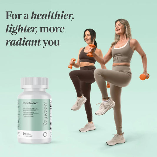 Rejuveen Previtalean | Prebiotic Fiber Supplement for Women | Supports Gut Health & Red Blood Cell Production | Contains Highly Bioavailable Iron RejuveenAU supplements