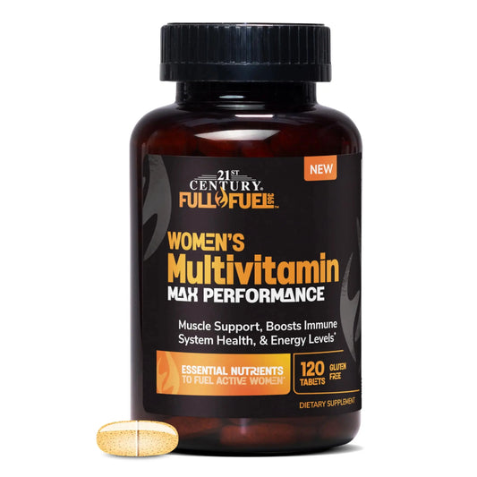 21st Century Full Fuel 365 Active Women’s Multivitamin, 120 Tablets, Daily Vitamins and Minerals for Energy, Muscle Support, Immune Health 21st CenturyAU supplements