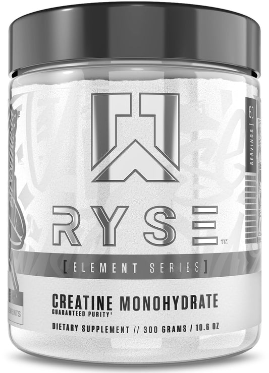 RYSE Creatine Monohydrate Powder - Unflavored - Supports Men & Women Lean Muscle Growth, Strength, Power, and Endurance - Helps Reduce Fatigue RYSE Up SupplementsUS supplements