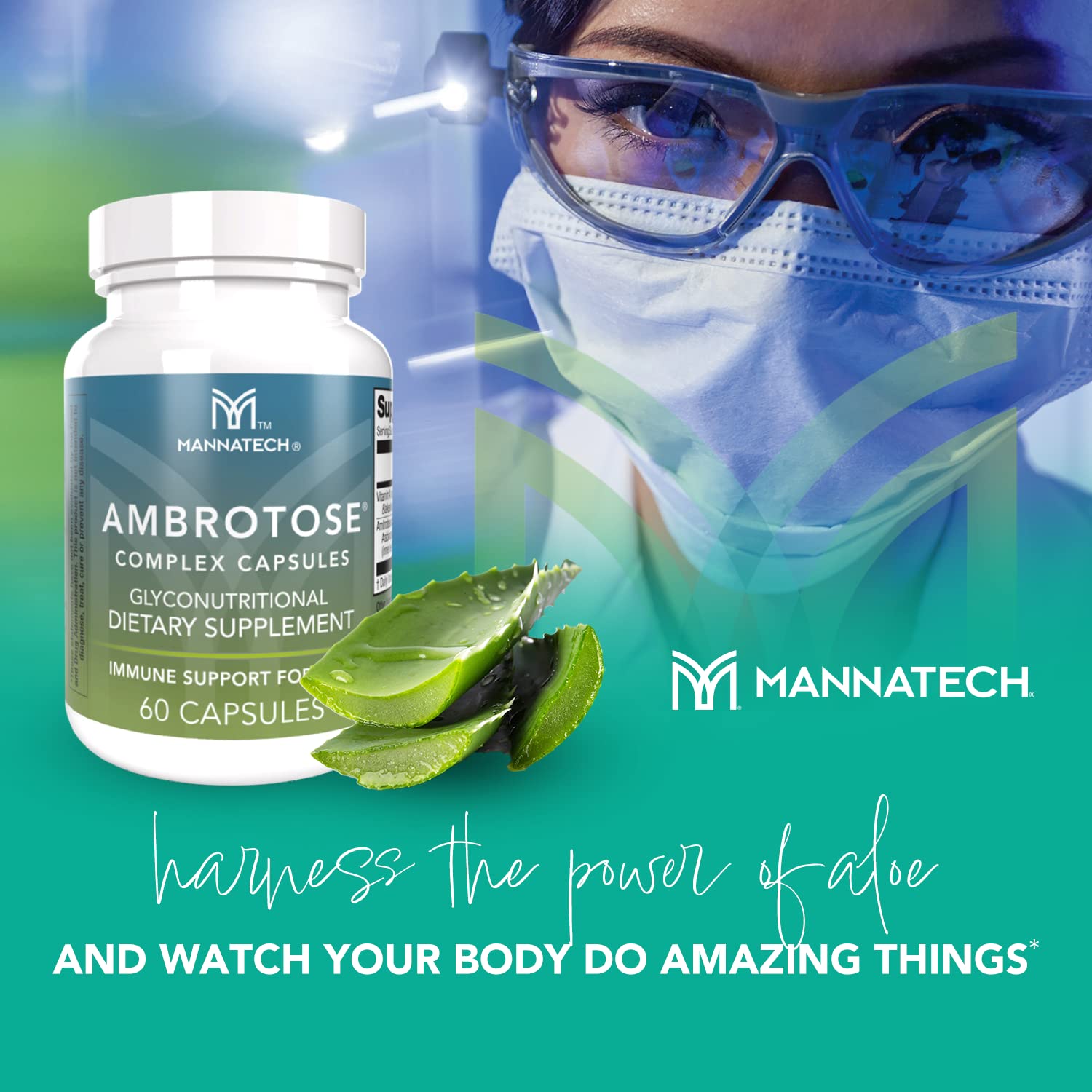 Mannatech® Ambrotose® Complex 60 Capsules Mannatech Au supplements