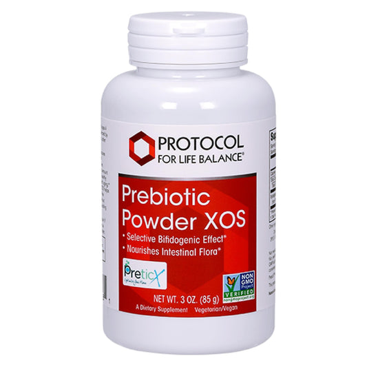 PROTOCOL FOR LIFE BALANCE Prebiotic Powder XOS - 1.55g per Serving - Intestinal Flora - Support GI Tract & Gut Health - Kosher & Non-GMO - 3 oz PROTOCOL FOR LIFE BALANCEUS supplements