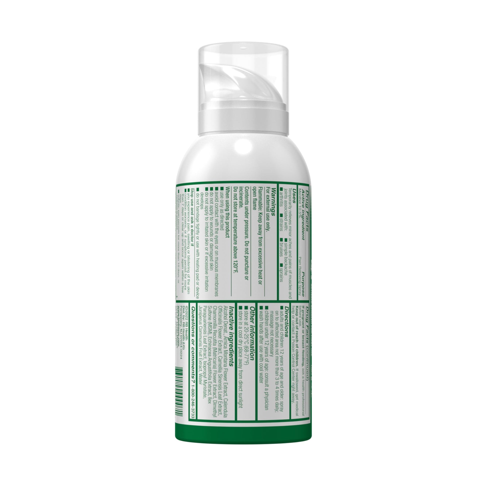 Biofreeze Menthol Pain Relieving Spray 3 FL OZ Colorless Aerosol Spray for Pain Relief Associated with Sore Muscles, Arthritis, Simple Backaches, and Joint Pain (Packaging May Vary) Biofreeze Au supplements