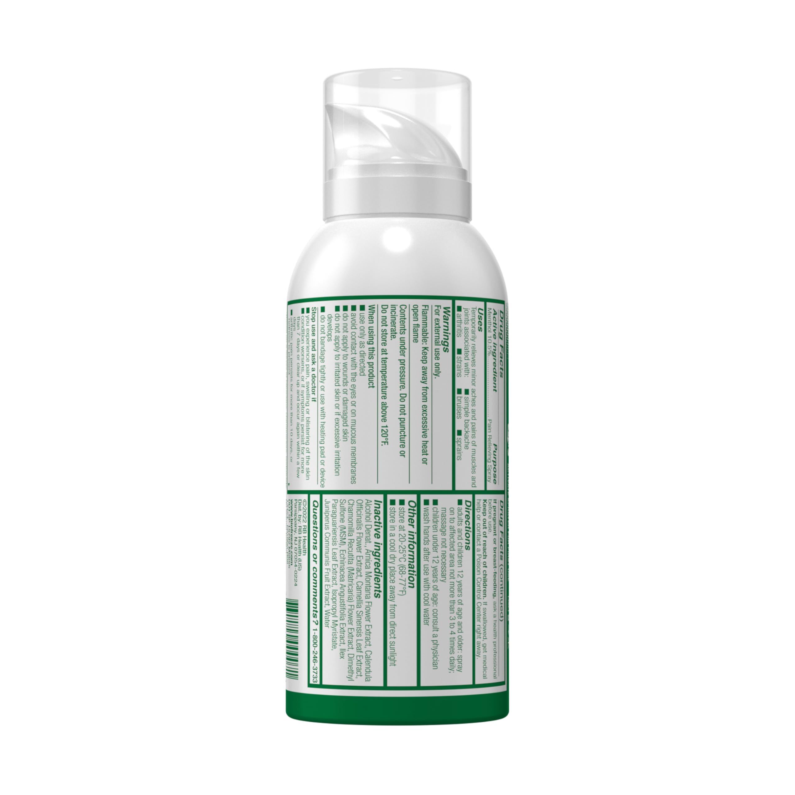 Biofreeze Menthol Pain Relieving Spray 3 FL OZ Colorless Aerosol Spray for Pain Relief Associated with Sore Muscles, Arthritis, Simple Backaches, and Joint Pain (Packaging May Vary) Biofreeze Au supplements