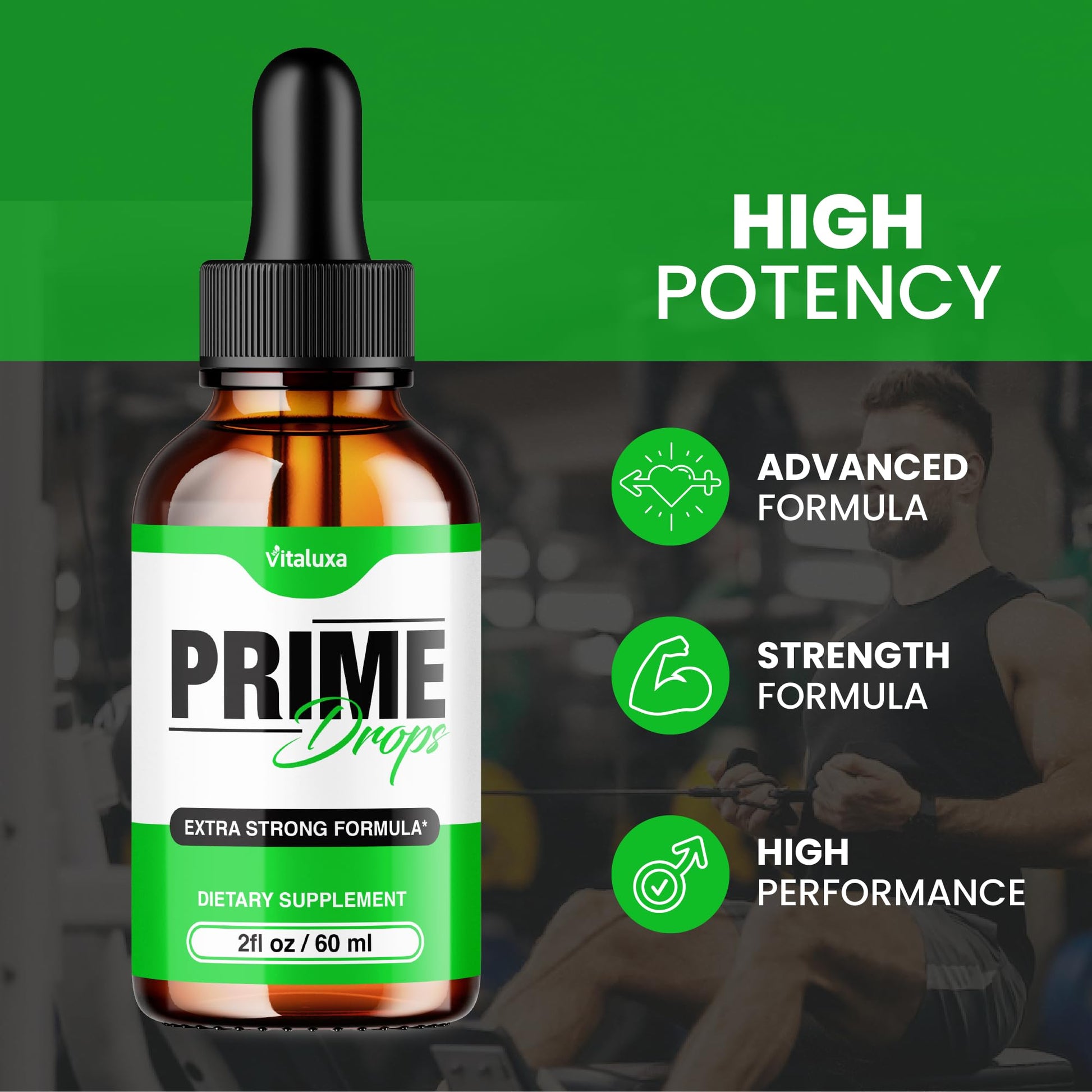 (2 Pack) Prime Drops for Men, Extra Strength Prime Drops Liquid Supplement Performance Blend All Natural Support, PrimeDrops Advanced Formula Vitamins for Health Wellness Reviews (4oz) Vitaluxa Au supplements