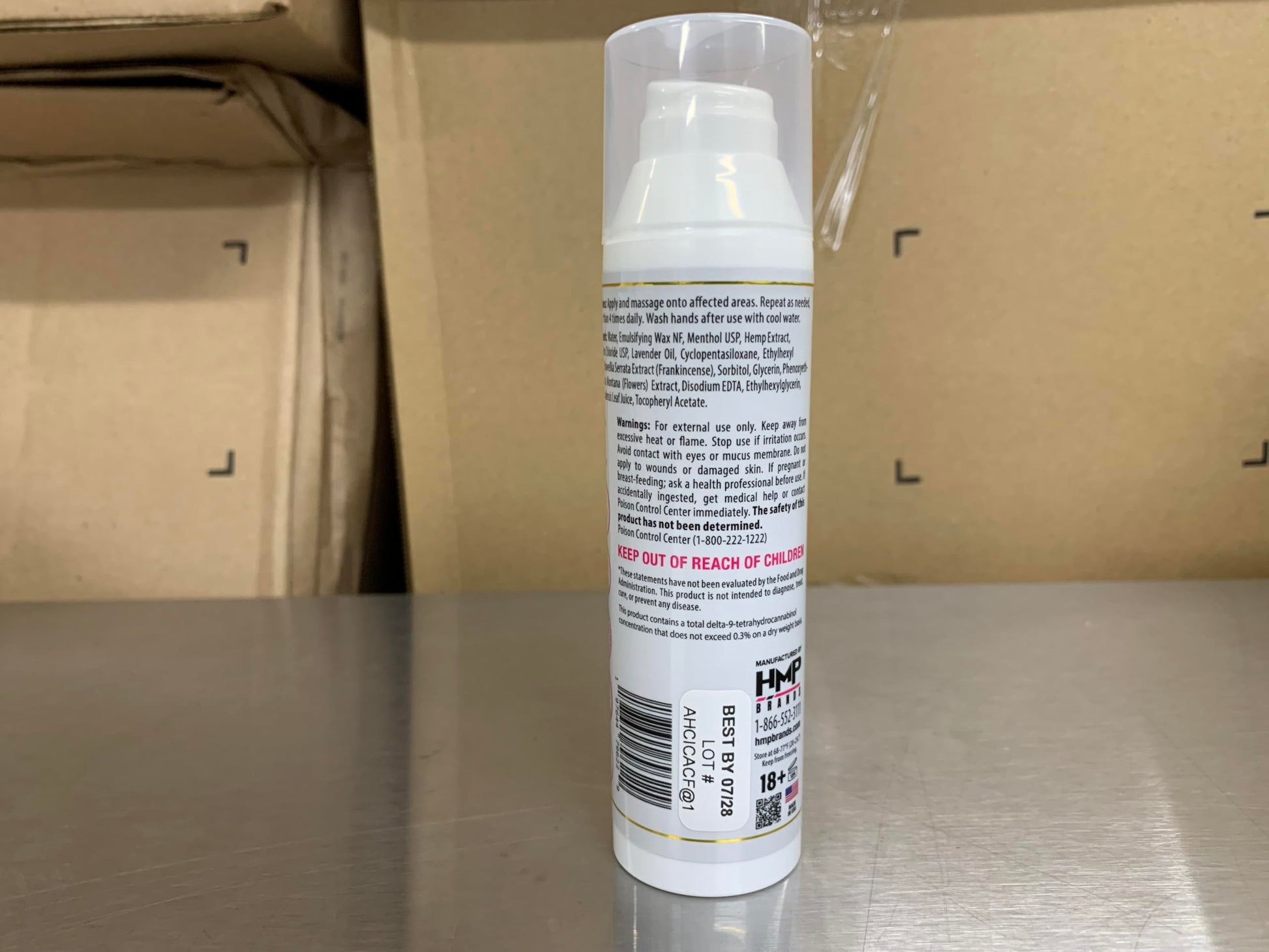 HMP BRANDS Menstrual Cramp Hemp Cream 2000MG with Menthol, Easy to Use, Natural Formula Made in USA 2.1oz HMP BRANDS Au supplements