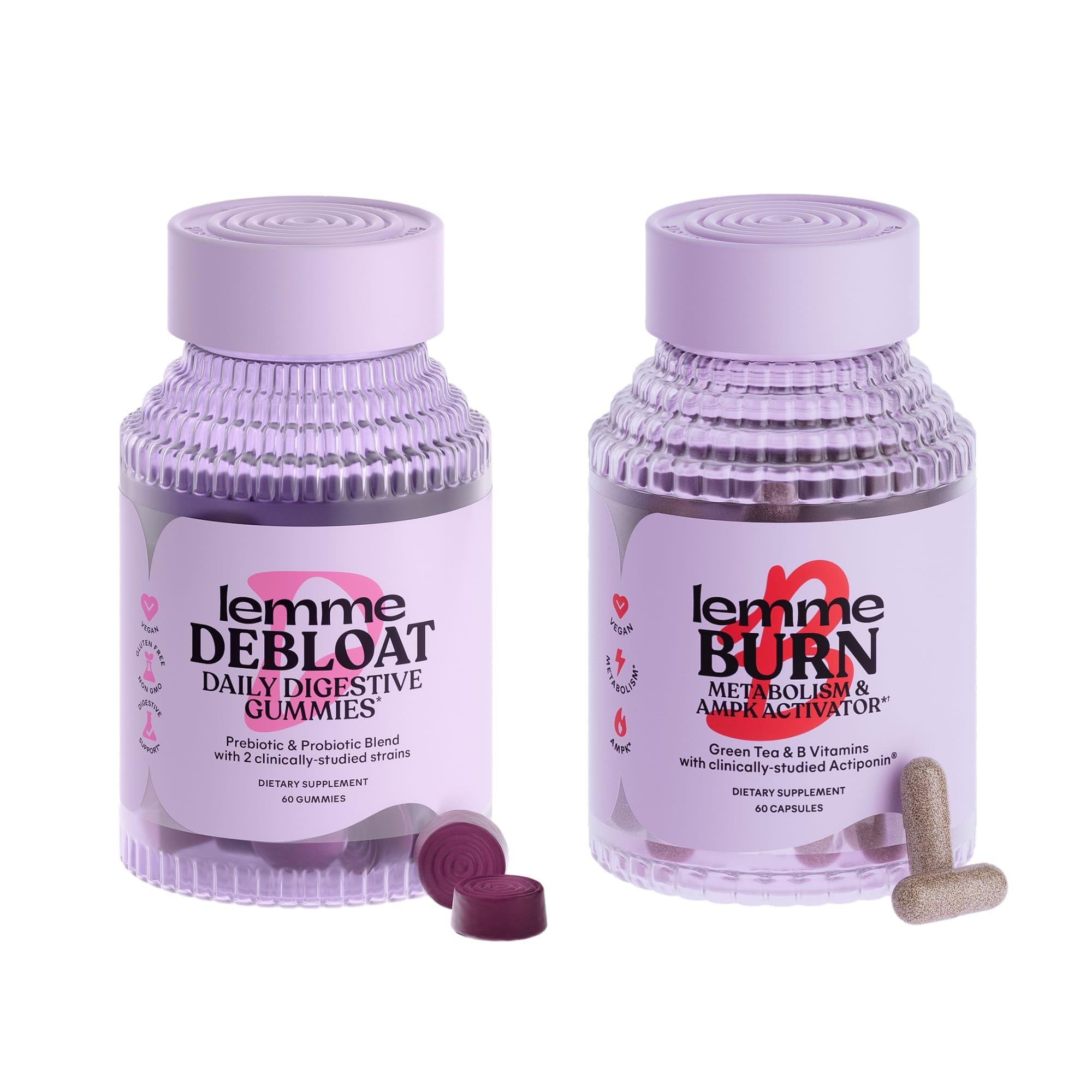 Lemme Debloat and Burn - Metabolism, Bloat Support, Gut Health & Weight Management Lemme Au supplements