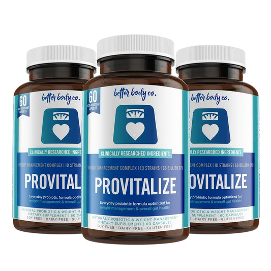 Better Body Co. Provitalize | Probiotics for Women, Menopause (3 Pack) Better Body Co.AU supplements