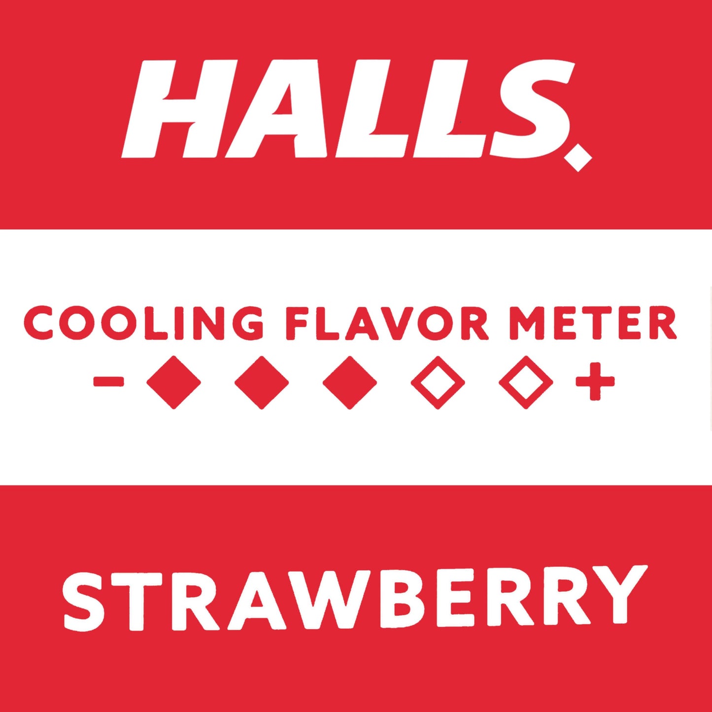 HALLS Throat Relief Strawberry Cough Drops, Value Pack, 80 Drops HALLS buy supplements Au