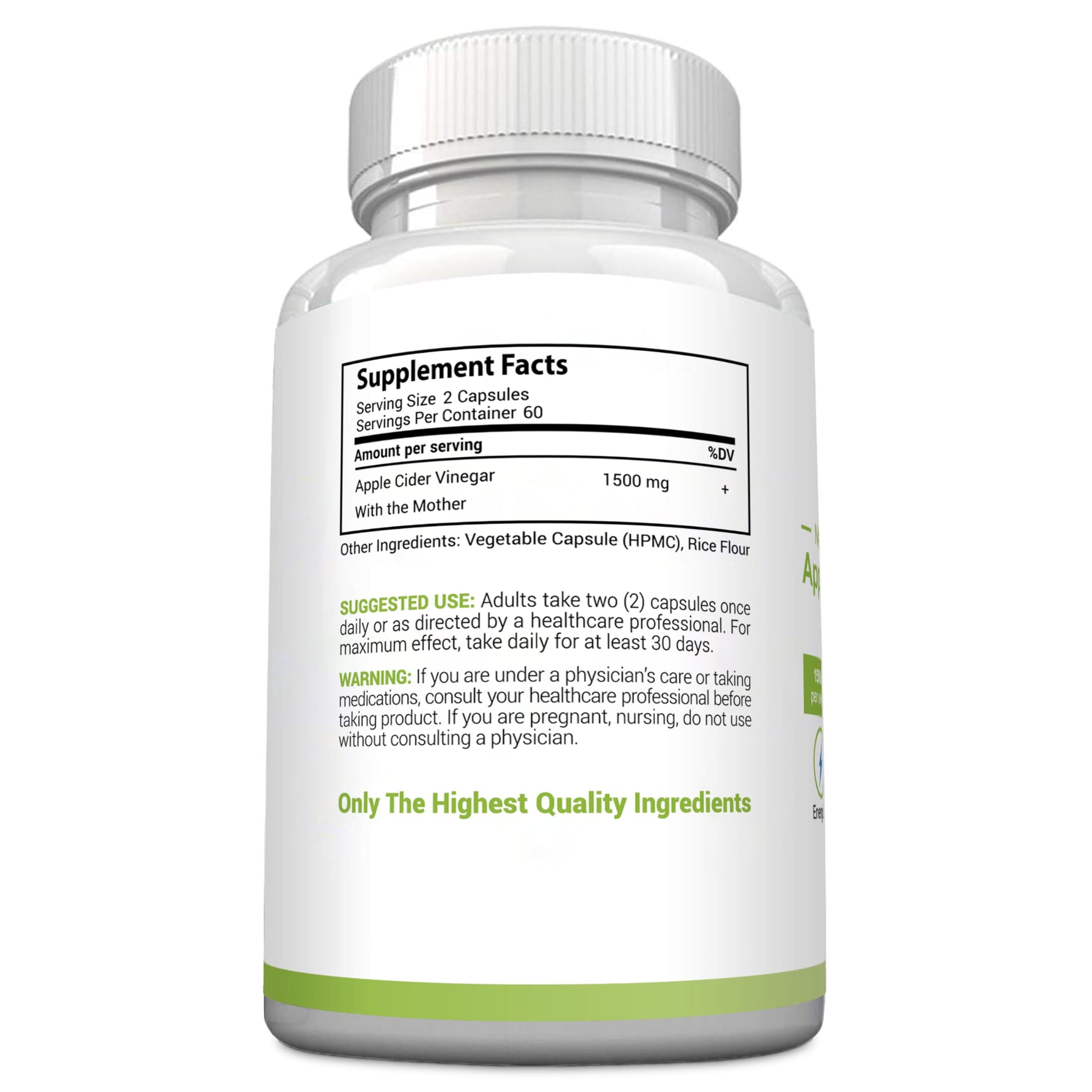 Apple Cider Vinegar Capsules with The Mother - Healthy Keto Diet Supplements MaxX Labs Au supplements
