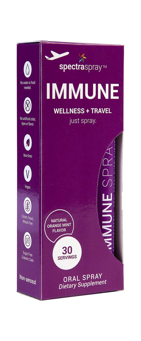 Spectraspray Immune Support Vitamin Spray - Vitamins C, E, Zinc and L-Lysine, 30 Day Supply per Spray SpectrasprayAu supplements