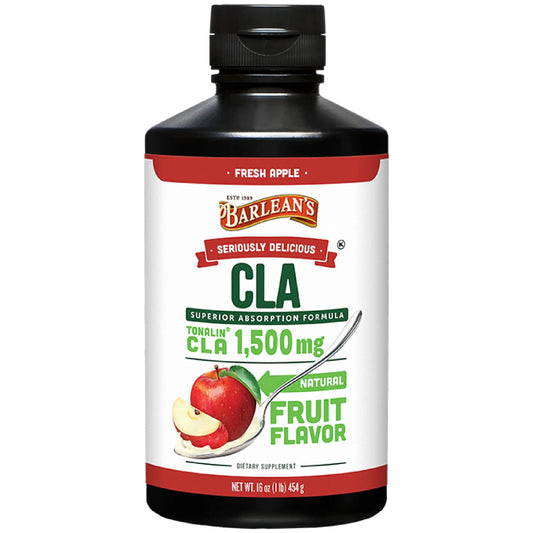 Barlean's Fresh Apple with 1,500 mg of Tonalin CLA - Gluten-Free, Vegan, Kosher Barlean'sAU supplements