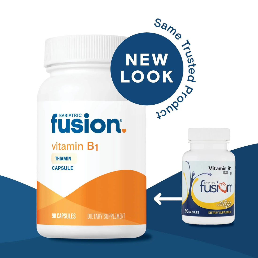 Bariatric Fusion Vitamin B1(Thiamine) for Bariatric Surgery Patients Including Gastric Bypass & Sleeve Gastrectomy, Easy to Swallow Capsule, 90 Count Bariatric Fusion uk supplements