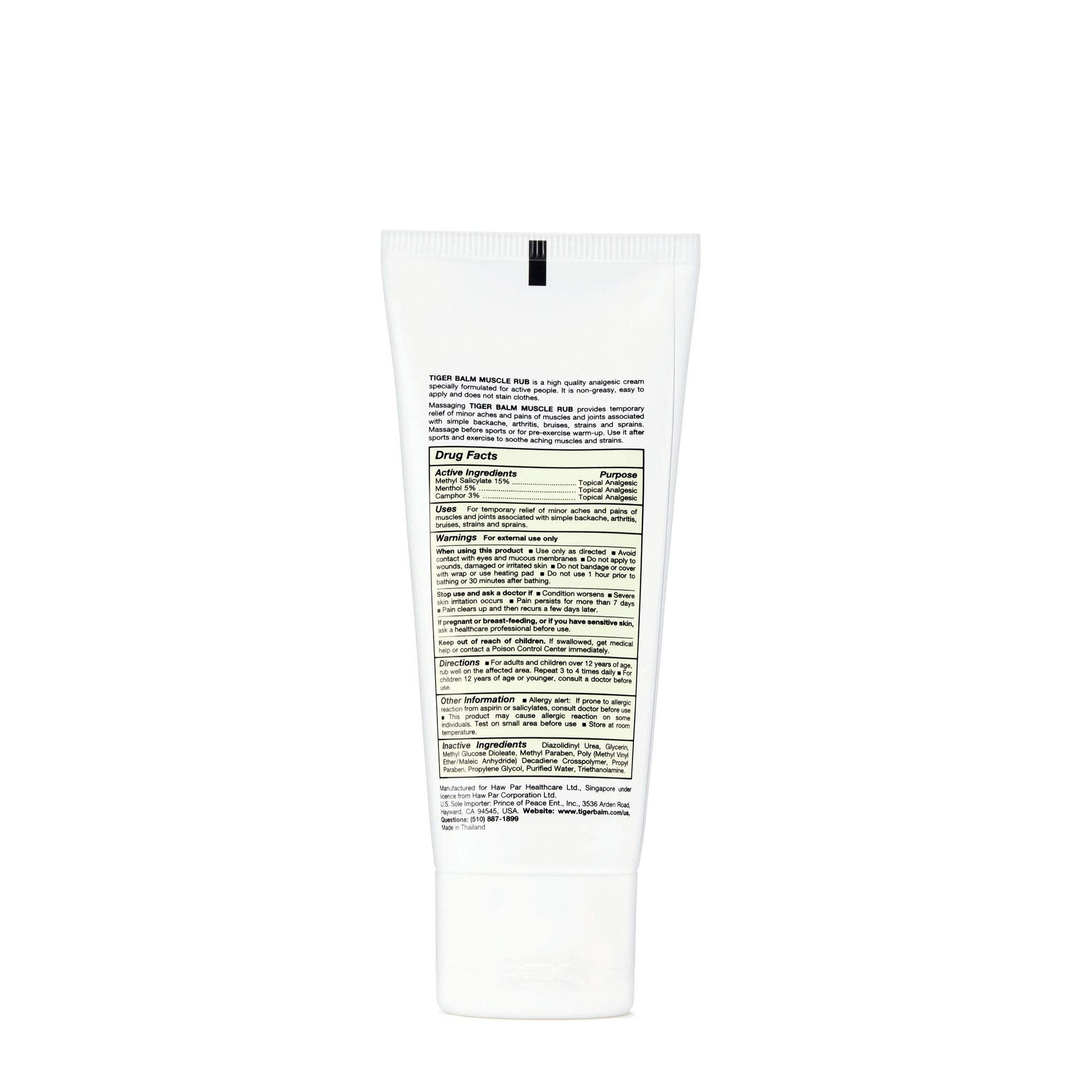 Prince of Peace Tiger Balm Muscle Rub Prince Of Peace Au supplements