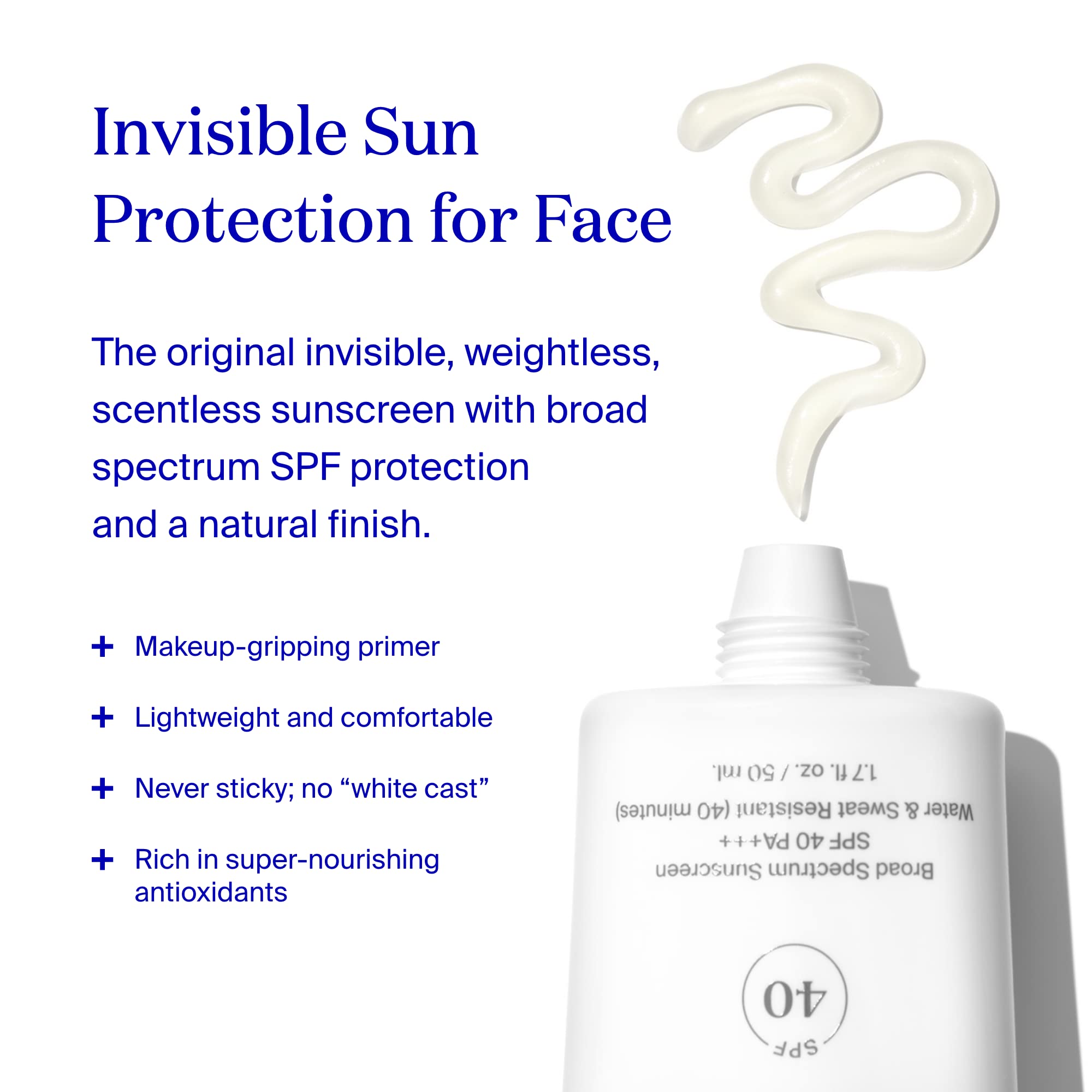Supergoop! Unseen Sunscreen - SPF 40-1.7 fl oz - Invisible, Broad Spectrum Face Supergoop! Au supplements
