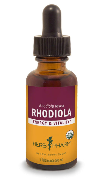 Herb Pharm Certified Organic Rhodiola Root Extract for Energy, Endurance and Stamina Herb Pharm Au supplements