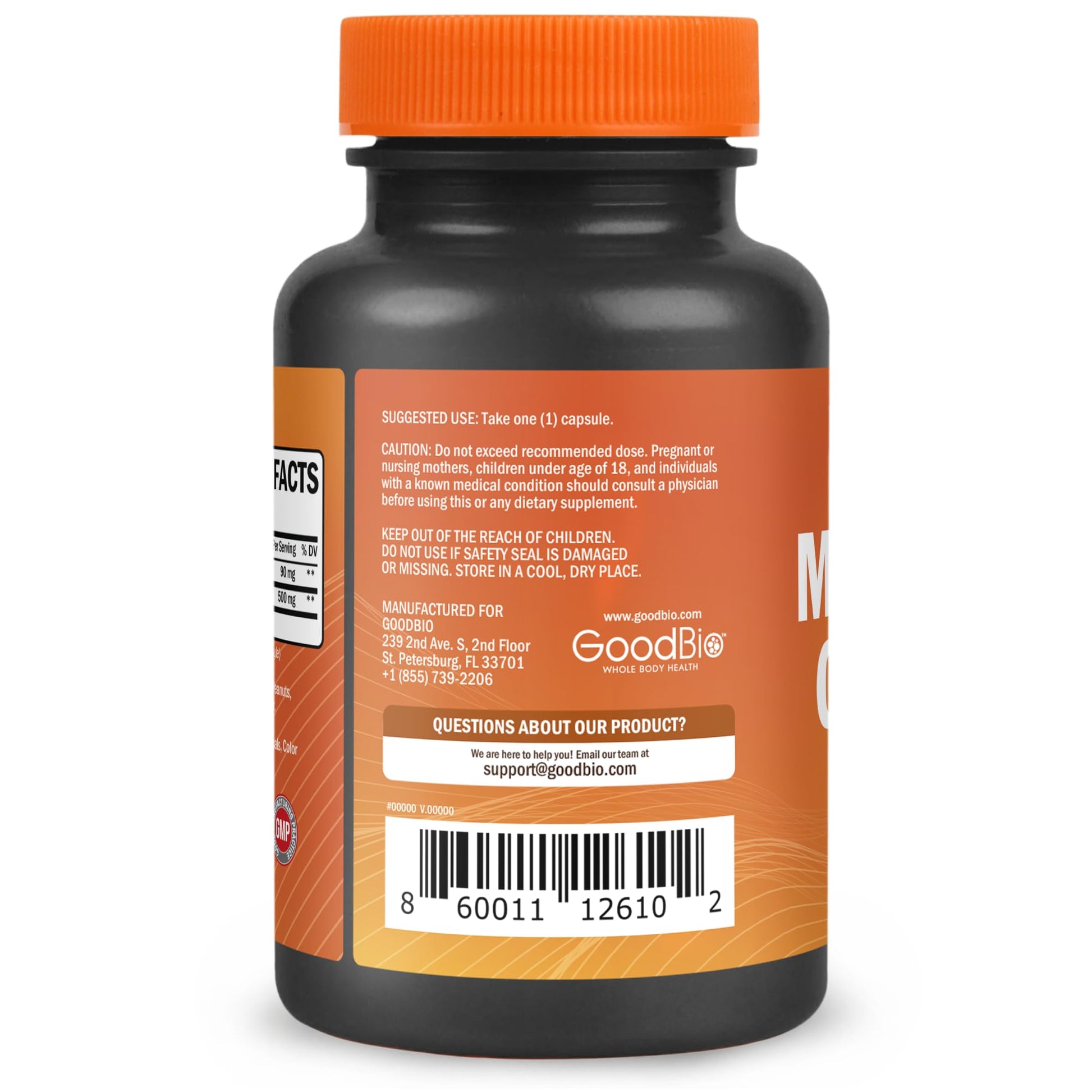 Magnesium Glycinate - High Absorption Magnesium Supplement 500mg Per Serving for Stress Relief, Sleep, Heart and Bone Health, Nerve Support - Non-GMO, Gluten-Free, Gentle on Stomach, 240 Capsules GOODBIO Au supplements