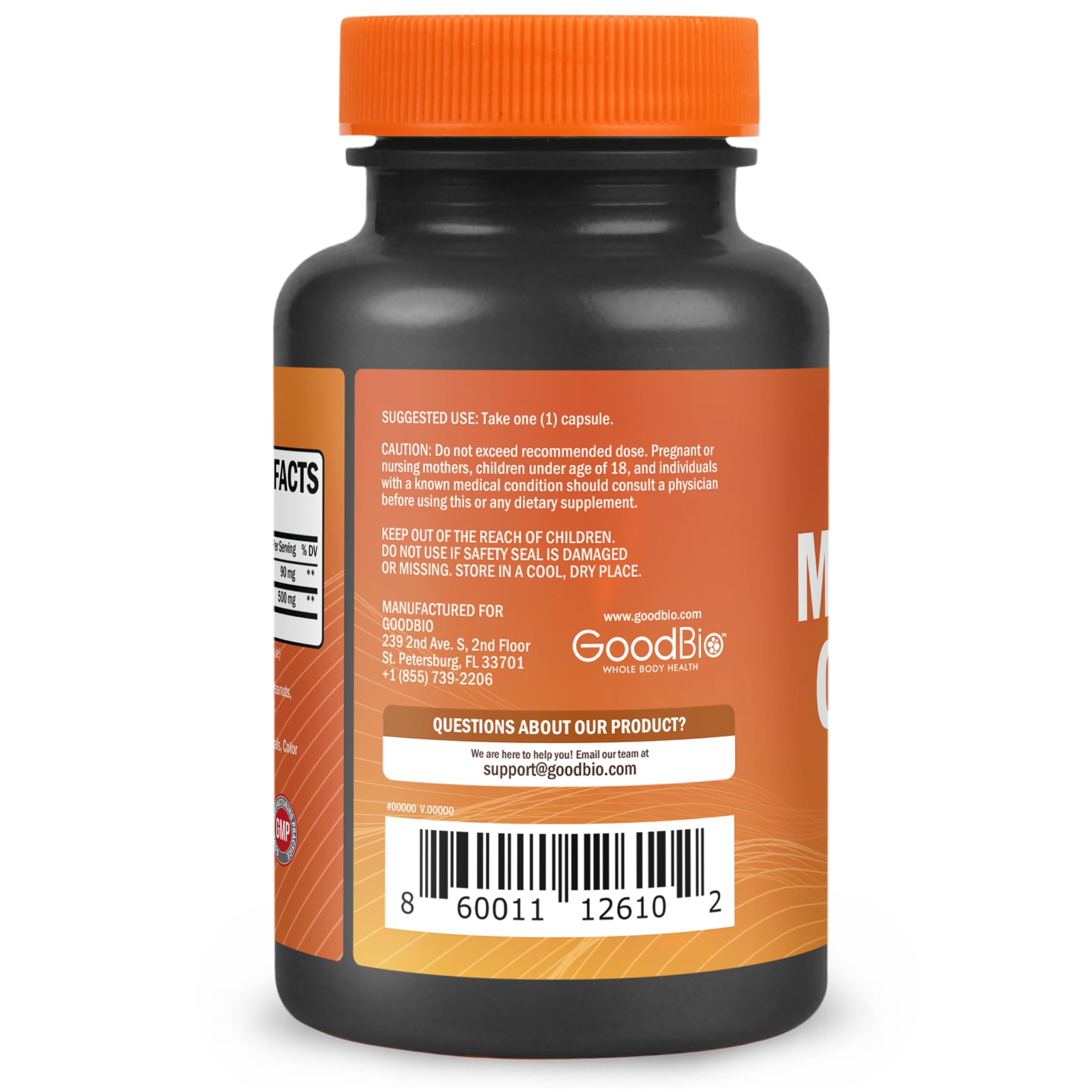 Magnesium Glycinate - High Absorption Magnesium Supplement 500mg Per Serving for Stress Relief, Sleep, Heart and Bone Health, Nerve Support - Non-GMO, Gluten-Free, Gentle on Stomach, 240 Capsules GOODBIO Au supplements