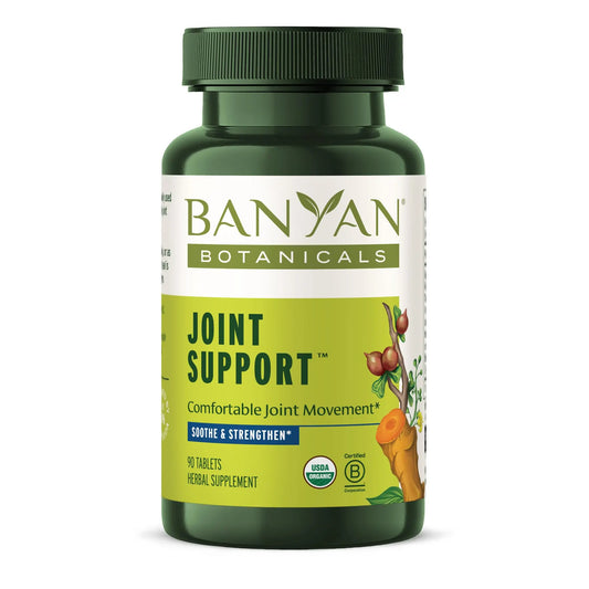 Banyan Botanicals Organic Joint Support–Advanced Mobility & Flexibility Supplement with Boswellia,Guggulu Resin & Turmeric–Natural Lubrication for Cartilage, Bones & Muscles-90 Tablets-USDA Organic Banyan BotanicalsAU supplements