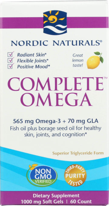 Omega Complete Lemon Nordic Naturals Au supplements
