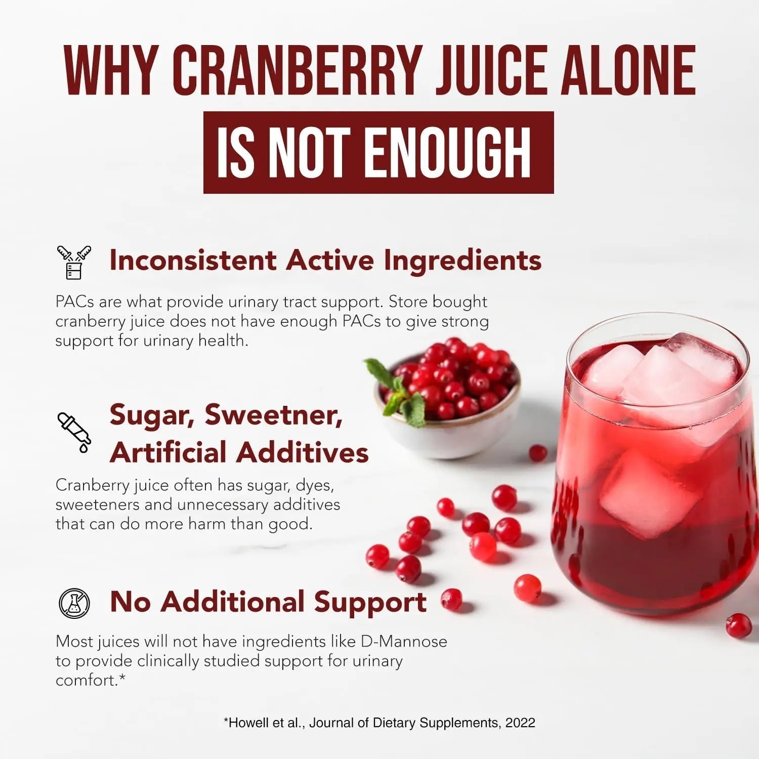 CranEaze®: Cranberry Juice Extract Plus D-Mannose – 36 mg PAC, 100% Soluble PAC - Supports Urinary Tract Health – Most Effective Cranberry Pills for Women, UTI Cranberry Supplement - 60 Capsules Triquetra Health Au supplements