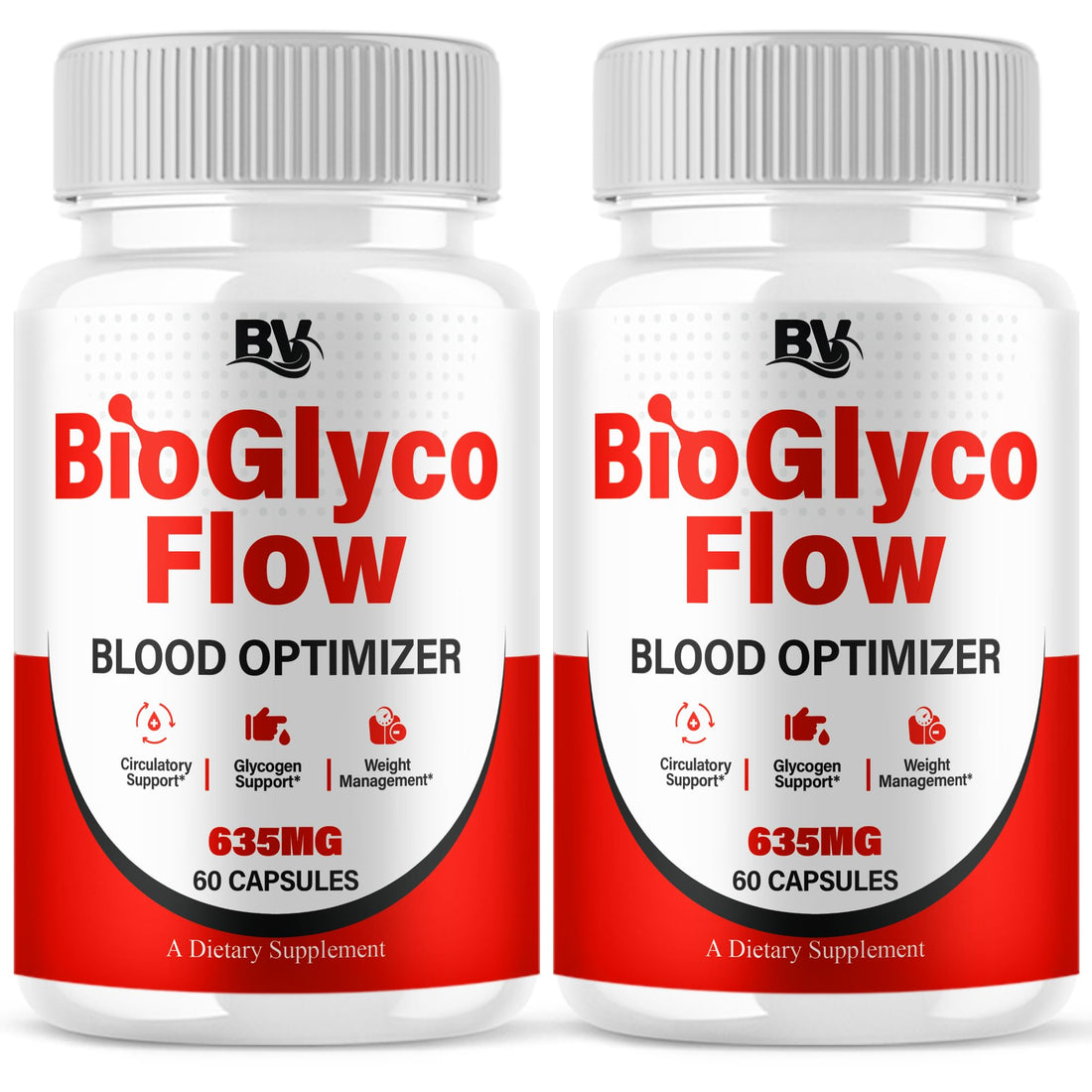 BioGlyco Flow Advanced Daily Multivitamin Health Support and All Natural Wellness Supplement Formula, BioGlyco Flow Premium Health and Wellness Support Formula Supplement (2 Pack - 120 Capsules) BLUE VIBE Au supplements