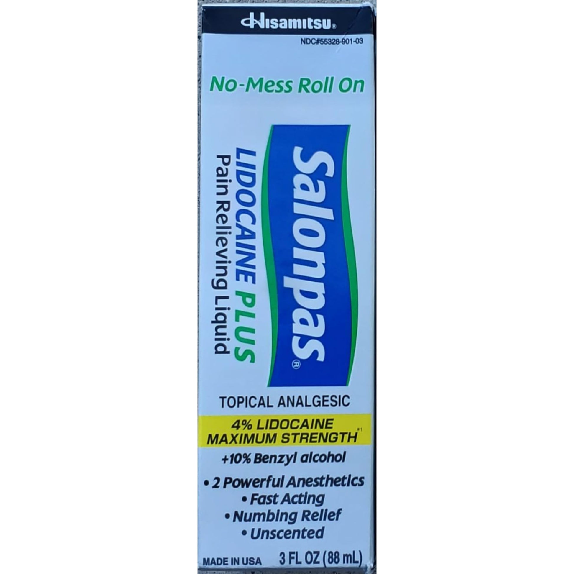 Salonpas LIDOCAINE Plus Liquid (Pack of 4) Salonpas Au supplements