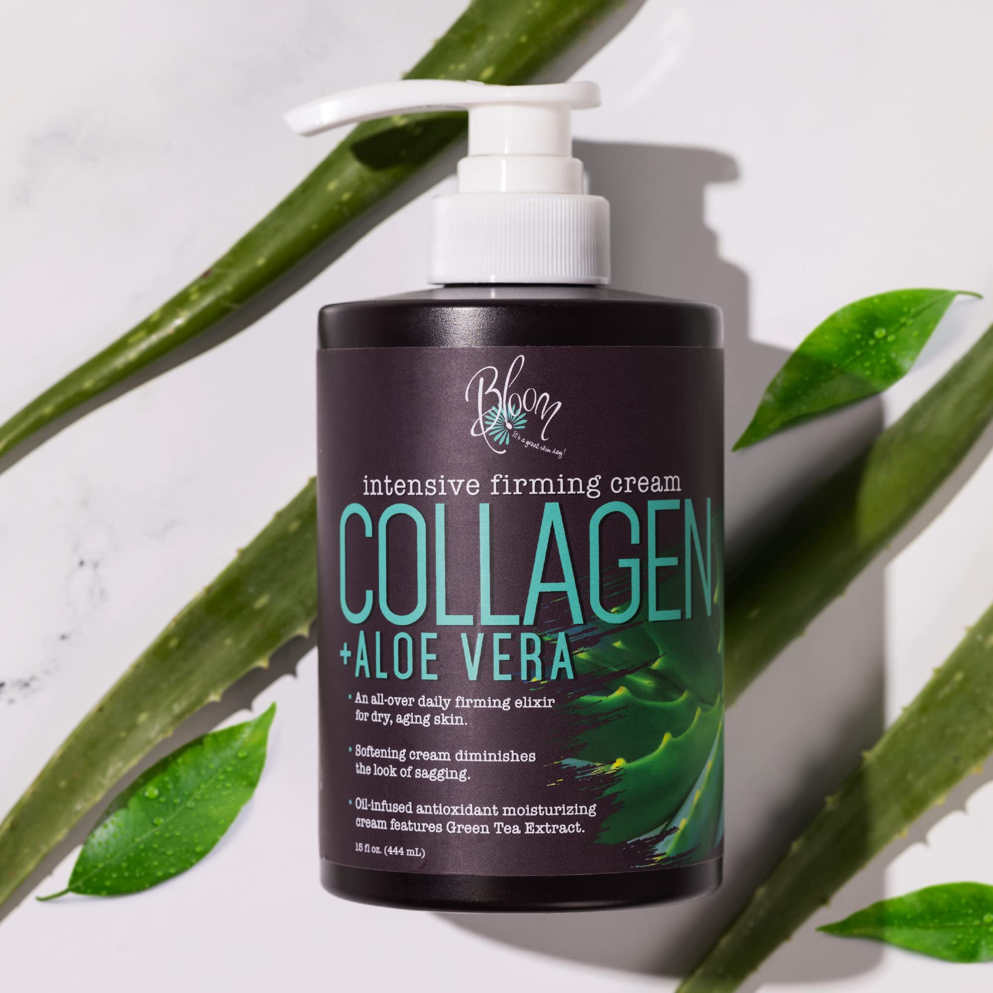 BLOOM Collagen Lotion Skin Care Firming Body Cream, Intensive Anti Aging Moisturizer BLOOM IT'S A GREAT SKIN DAY! Au supplements