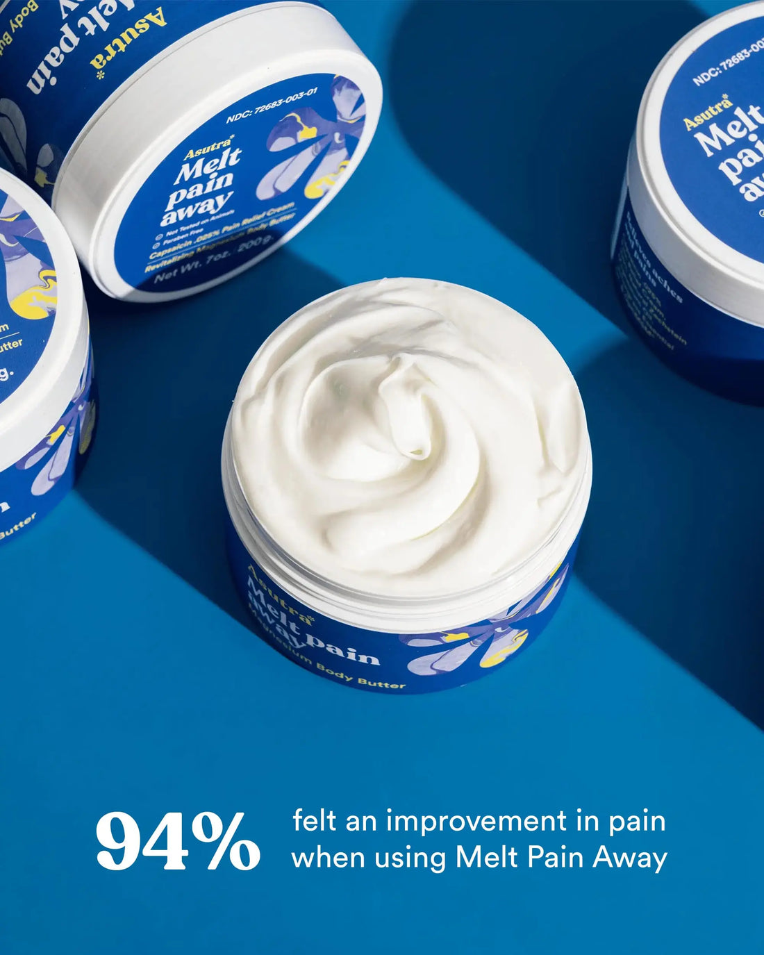 ASUTRA Melt Pain Away Magnesium Cream – Warming Capsaicin Formula for Leg Cramps, Muscle Tension & Nighttime Leg Relief – Fast-Absorbing, Non-Sticky Topical Magnesium Lotion for Feet & Body ASUTRA uk supplements