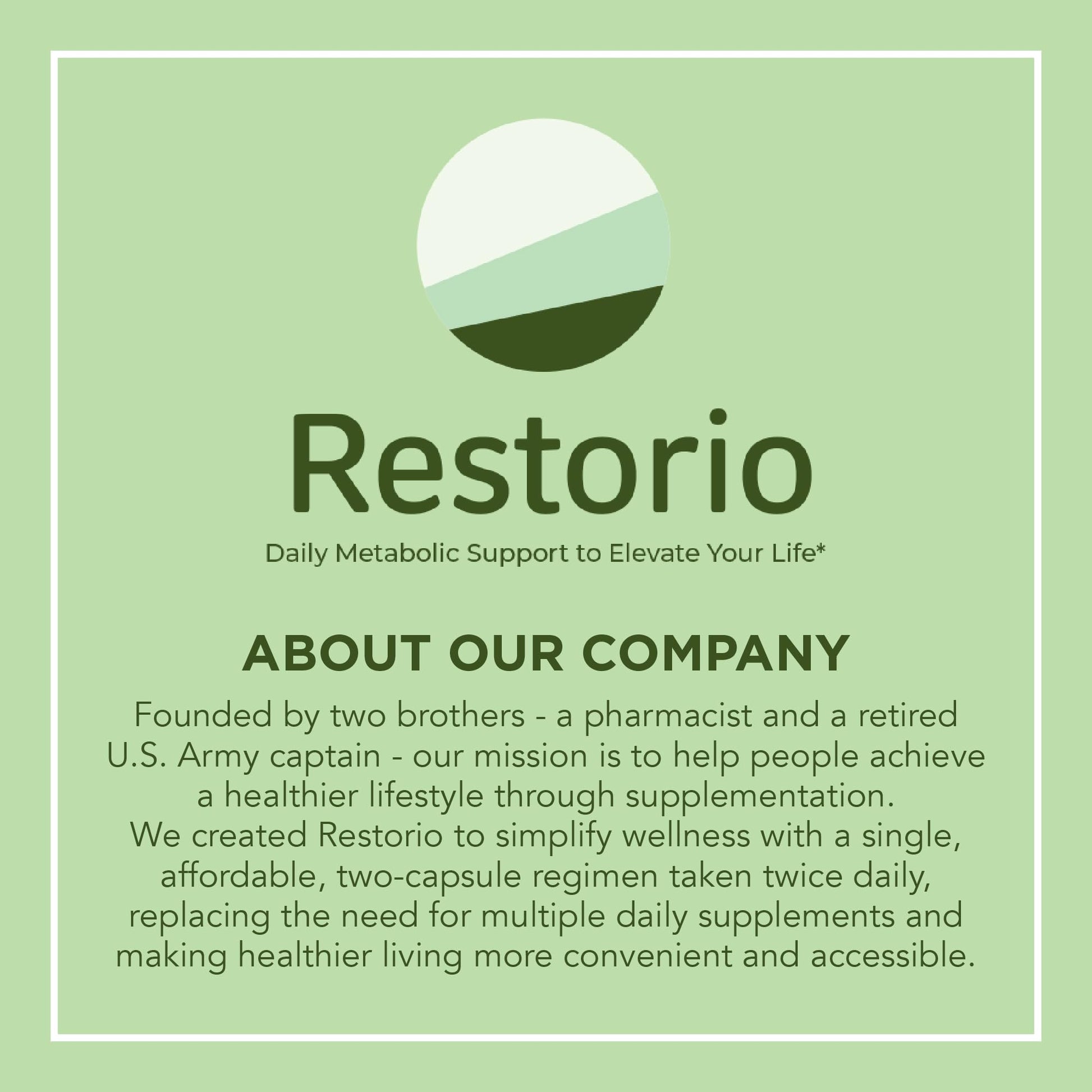 Restorio™ Metabolic Health Support Capsules - Liver & Inflammation Support - Hangover Prevention - Exercise Recovery - 120 Capsules Restorio Au supplements