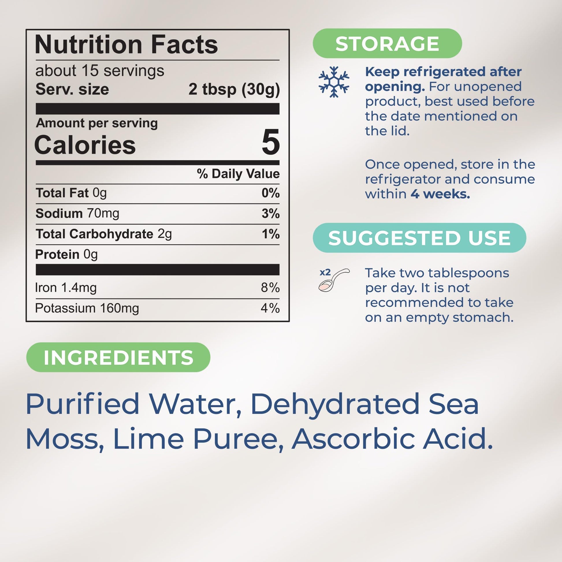 TrueSeaMoss Wildcrafted Irish Sea Moss Gel – Nutritious Raw Seamoss Rich in Minerals TrueSeaMoss Au supplements